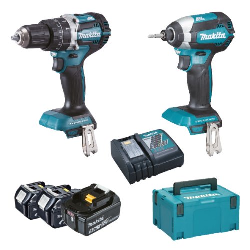 Kit avvitatori 18V DHP484 + DTD153 Makita DLX2180TJ1