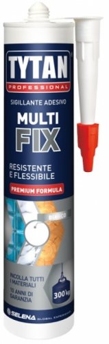 Adesivo di montaggio Tytan Multi Fix bianco 290ml