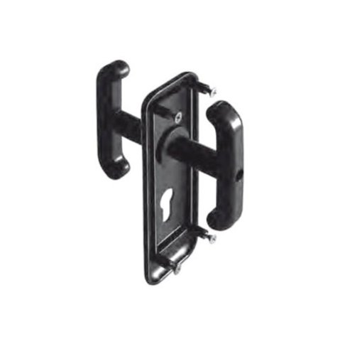 Maniglia nera per porte basculanti PREFER 0433.0800.0000 INT.60 MM