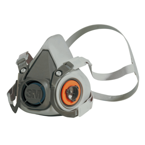Maschera protezione vie respiratorie riutilizzabile 3M 6200 TG Media