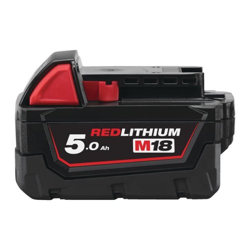 Batteria litio 18V 5Ah Milwaukee M18 B5 4932430483