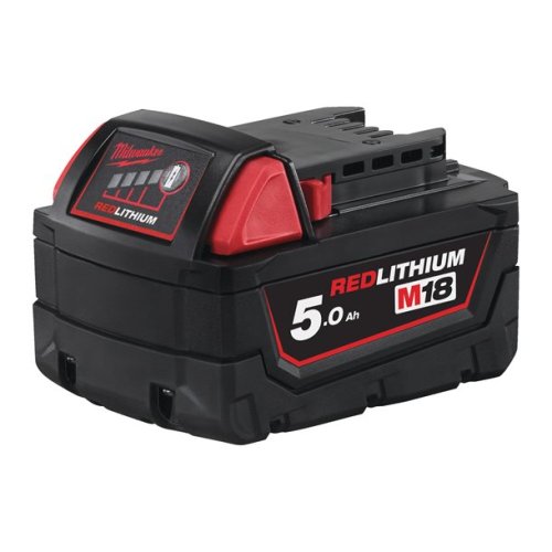 Batteria litio 18V 5Ah Milwaukee M18 B5 4932430483