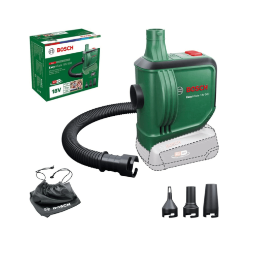 Mini compressore portatile 18V Bosch Easy Inflate 18V-500 (fornito senza batteria)