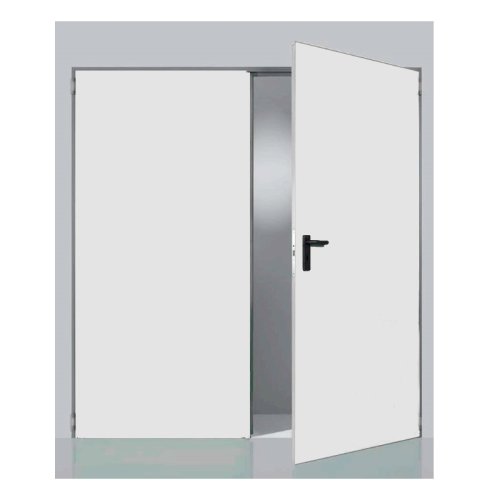 Porta multiuso reversibile 2 ante Rever Ninz verniciata bianco ral9002 - L x H (mm) 1300x2150