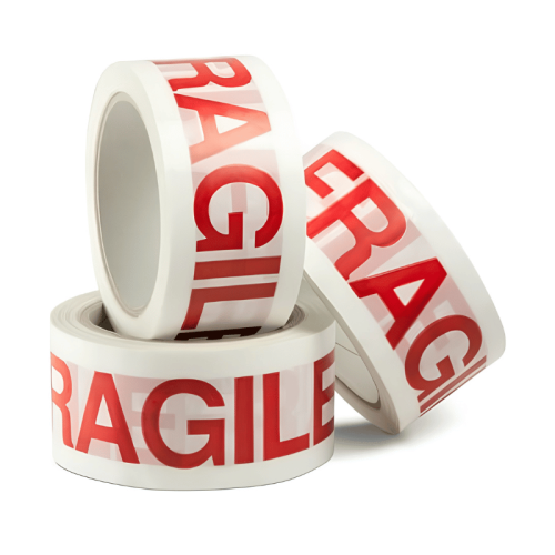 Nastro adesivo pvc stampato FRAGILE 50 mm x 66m