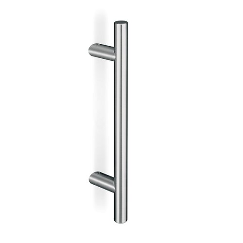 Maniglione in acciaio inox a barra Ø25 mm PBA 2CC.243.N03I.44 inclinato