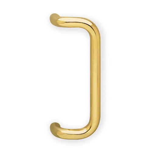 Maniglione tipo D in acciaio oro lucido ø 35 mm PBA PVD.220.0000.81