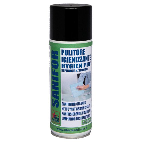 Pulitore multiuso igienizzante spray SANIFOR 400ml