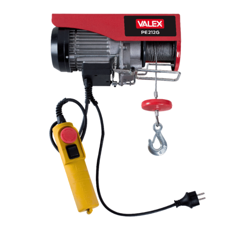 Paranco Elettrico VALEX PE212G portata 100/200 Kg 500W