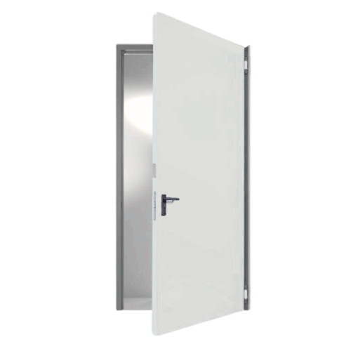 Porta tagliafuoco REI120 PROGET NINZ verniciata bianco ral9002 - L x H (mm) 1000x2150 - Apertura DX