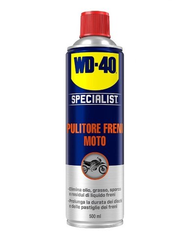 Pulitore detergente freni moto WD-40 Specialist 500 ml