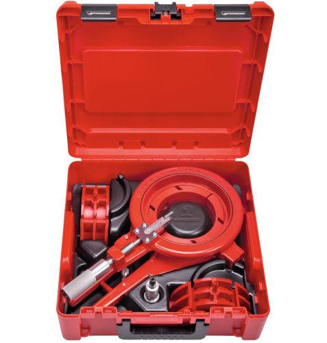 Sistema di taglio e smusso Rothenberger Rocut 160 per tubi in plastica, 110-160mm