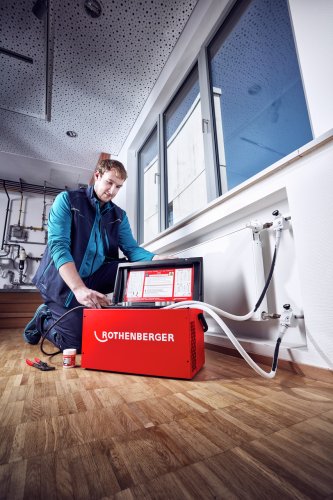 Sistema di congelamento Rothenberger Rofrost Turbo R290, 2" + 8 riduzioni