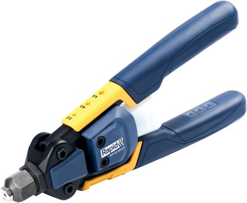 Rivettatrice Rapid RP100 MULTI per rivetti a strappo da 3,2 a 4,8 mm con moltiplicatore di potenza