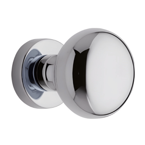 Pomolo fisso in ottone ø 55 mm Reguitti Cosmo E56 - - cromo lucido