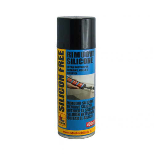 Rimuovi silicone, collanti, adesivi, mastici spray SILICON FREE 400ml