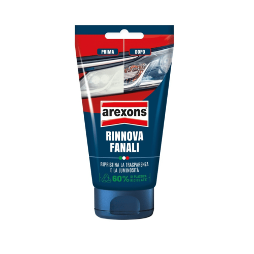 Rinnova fari opachi Arexons pasta per lucidatura manuale 150 ml