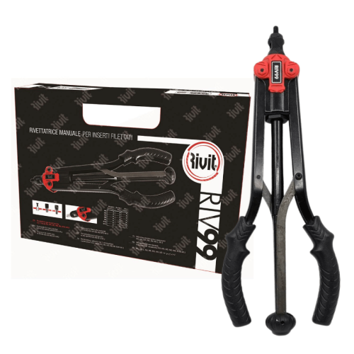 Rivettatrice manuale RIVIT RIV99 per inserti da M3 a M12