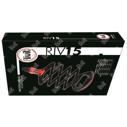 Rivettatrice manuale a pantografo RIVIT RIV15 per rivetti fino a ø 4,8 mm