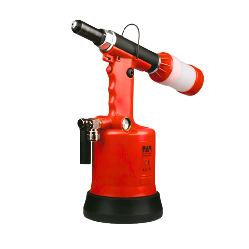 Rivettatrice oleopneumatica per rivetti a strappo FAR RAC 171