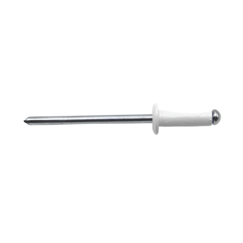 Rivetto acciaio alluminio RIVIT verniciato Ral bianco puro ø 4x12 mm