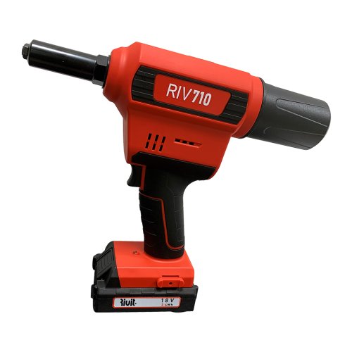 Rivit RIV710 Rivettatrice a batteria 18V 2,0Ah per rivetti fino ø 4,8 mm