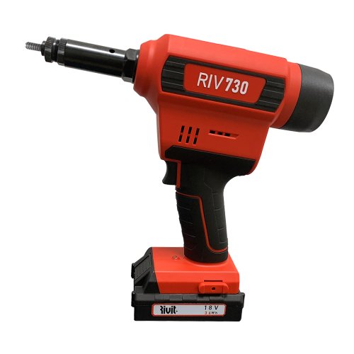 Rivit RIV730 Rivettatrice a batteria 18V 2,0Ah per inserti M3-M10