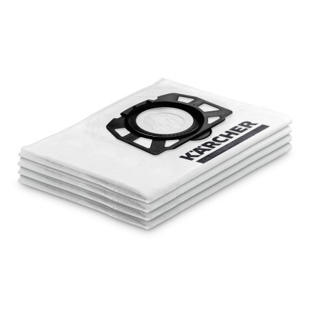 Vhbw 5x Sacchetto Compatibile Con Kärcher VC 2, VC 2 Vc 2 Premium Aspirapolvere Microfibra 35cm X 265cm Bianco 58672461