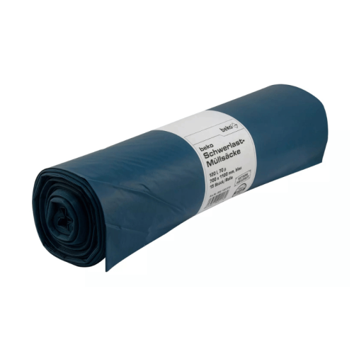 Sacchi spazzatura blu cm70x110 LDPE riciclato 100% Beko 900120070 (15 pezzi)