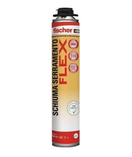 Schiuma poliuretanica extra flessibile FISCHER PUP FLEX 750ml