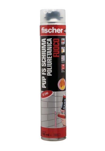 Schiuma poliuretanica monocomponente antifuoco Fischer PUP FS 750 