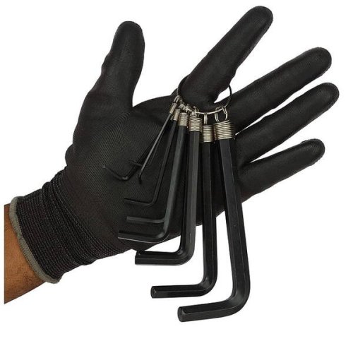 Serie 10 chiavi a brugola maschio esagonale Stanley STMT69213-8