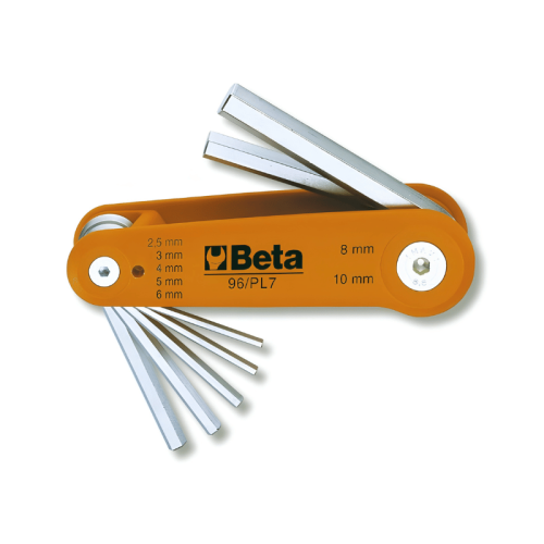 Serie 7 chiavi brugola maschio esagonale BETA 96/BG7