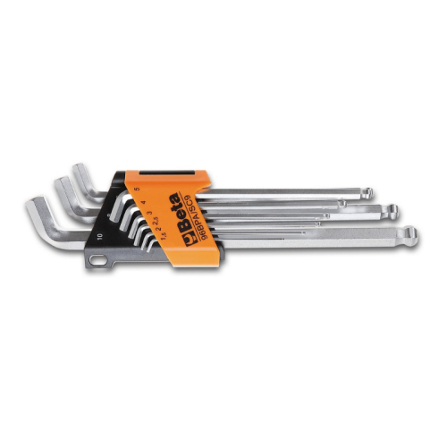 Serie 9 chiavi maschio esagonale extra corte BETA 96BPA/SC9