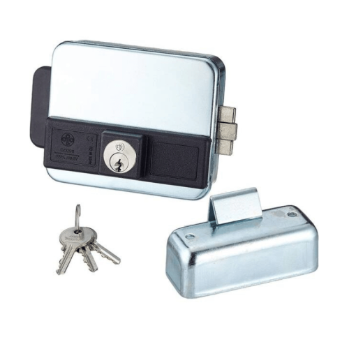 Serratura elettrica cancello CORNI FEB 5011/1Z 12V cilindro fisso 50 mm