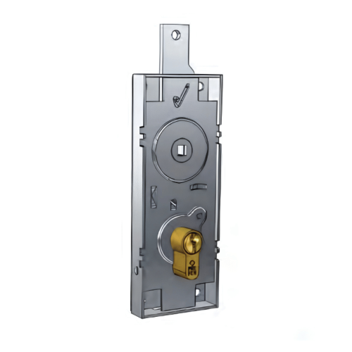 Serratura per basculanti, maniglia in folle Prefer 6596.081Z.0000