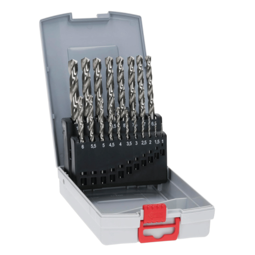 Set assortimento 19 punte Trapano mm 1-10 Bosch Pro Metal Hss-G