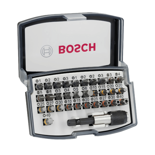 Set inserti avvitare Bosch Extra Hard 32 pezzi