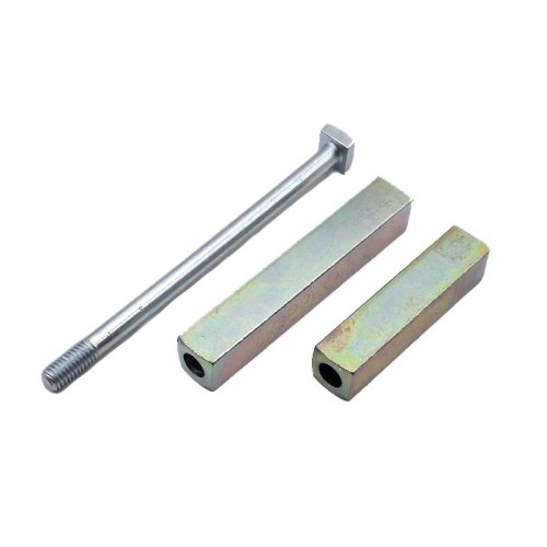 Set perni quadri mm 9x9 per maniglie serratura antipanico NINZ 3105002.001