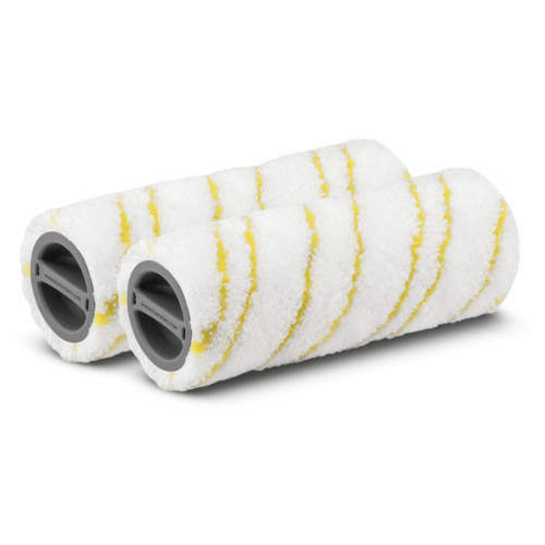 Set rulli gialli microfibra Karcher 20550060 per lavapavimenti FC5-FC7