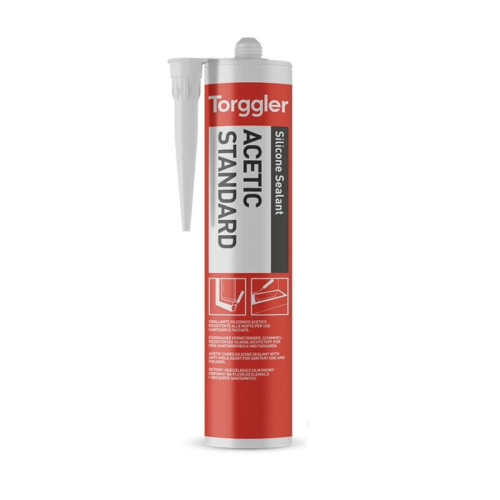 Silicone sigillante Torggler acetico standard trasparente ml280