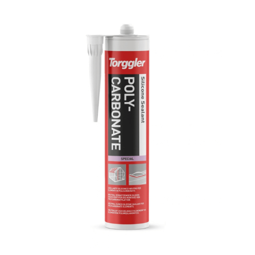Silicone sigillante Torggler trasparente per policarbonato ml310