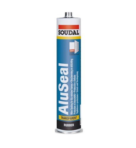 Soudal Aluseal sigillante plasto elastico monocomponente trasparente 310 ml