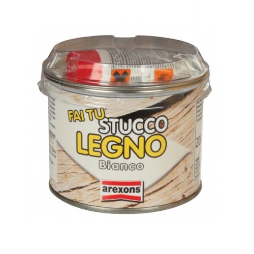 Stucco bianco per legno Arexons 200 gr