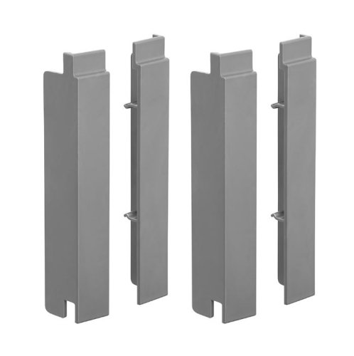 TAPPI DI CHIUSURA STANLEY 82611 TRACK WALL - CF 4 PEZZI
