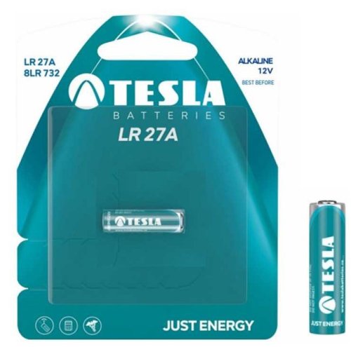 Batteria alcalina 12V TESLA LR27A - 8LR732