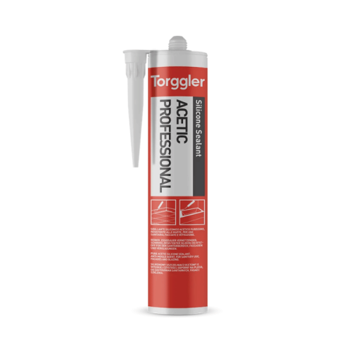 Silicone sigillante Torggler Acetic Professional Nero Ral 9005 ml310