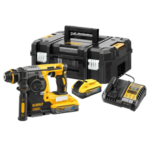 Tassellatore Dewalt DCH273H2T 18V XR SDS-PLUS con doppia batteria e valigetta