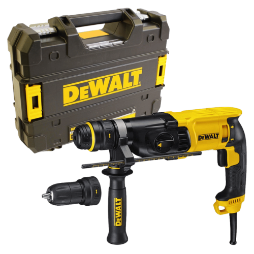 Tassellatore SDS-PLUS Dewalt D25134K-QS 800W con valigetta