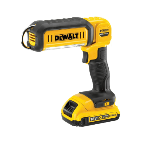 Torcia led orientabile XR LITIO 18V Dewalt DCL050-XJ | fornita senza batteria
